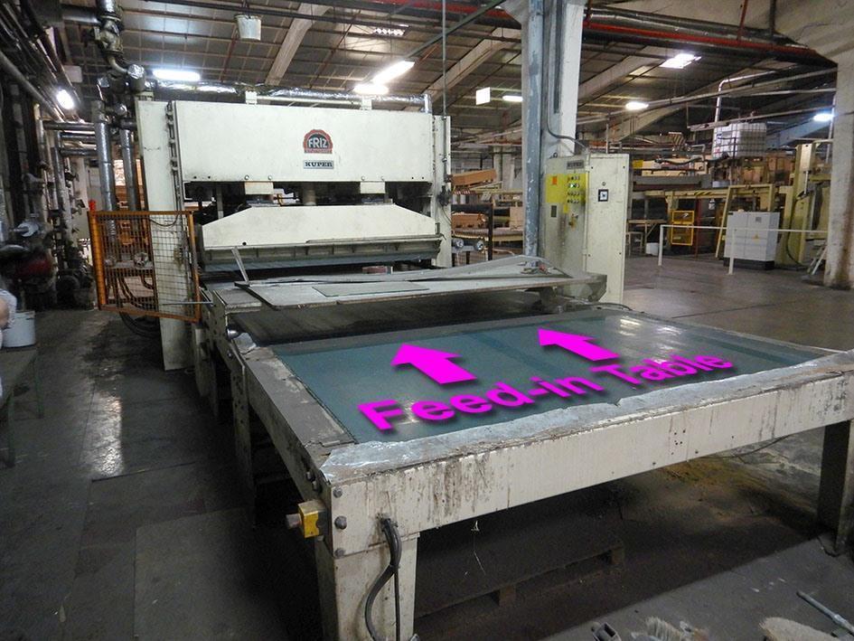 Adolf Friz 615 ton panel press — Warm & cold flow forming presses — photo 1