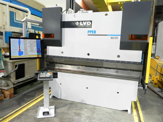 LVD PPEB 80 ton x 2500 mm CNC