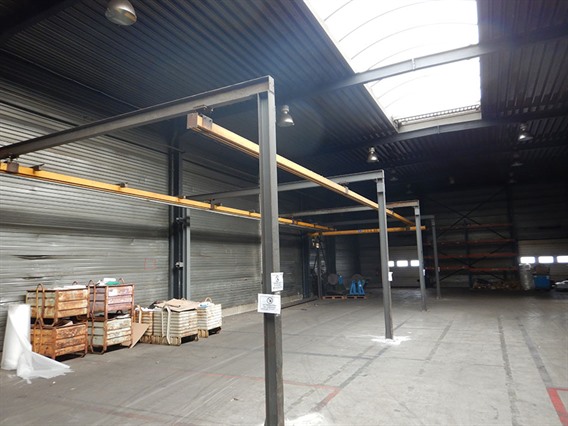 Hanging rail with structure 1 ton