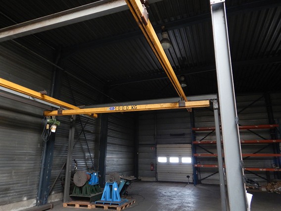 Hanging rail with structure 1 ton