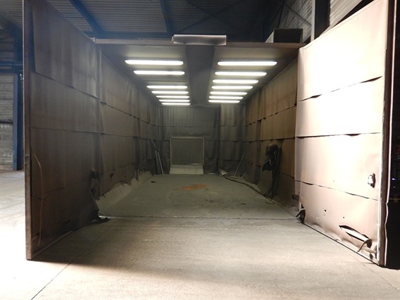 Straaltechniek Manual shotblasting unit