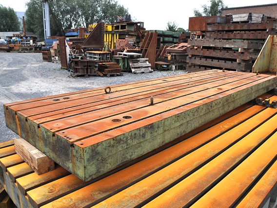T-slot Table 5000 x 1500 x 250 mm