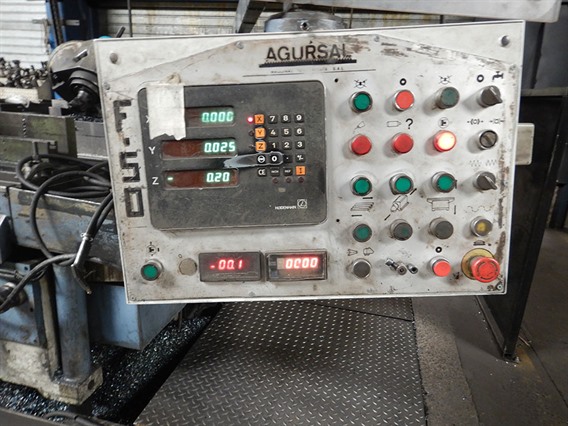 Jarbe X: 1500 - Y: 700 - Z: 500 mm