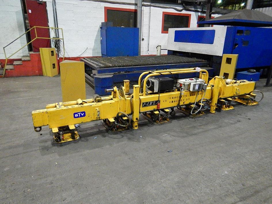 ZM pneumatic plate hoist 2,5 ton — Conveyors, Overhead Travelling Crane, Jig Cranes — photo 1