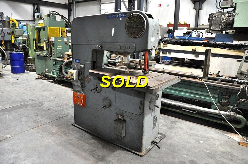 Used Band sawing machines Doall bandsaw N 11283