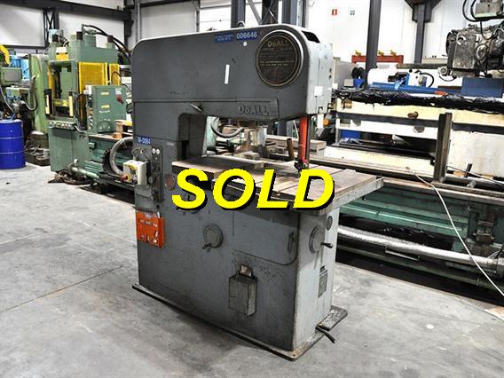 Doall bandsaw