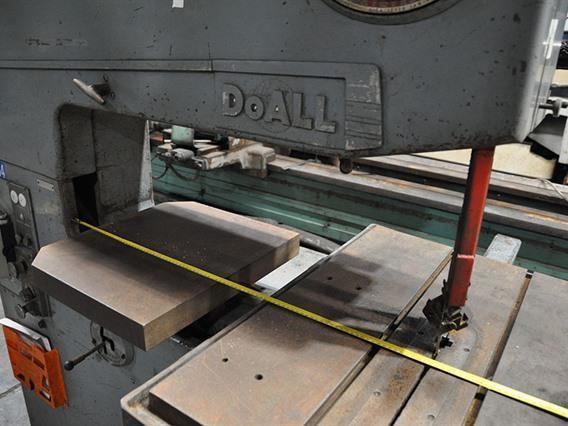 Doall bandsaw