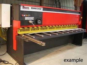 Amada GH 3100 x 6 mm, Hydrauliczne nożyce gilotynowe