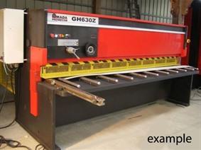 Amada GH 3100 x 6 mm, Cisailles guillotine, hydraulique