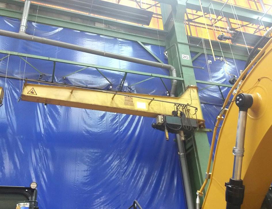 Aersa jib crane 3 ton — Conveyors, Overhead Travelling Crane, Jig Cranes — photo 1