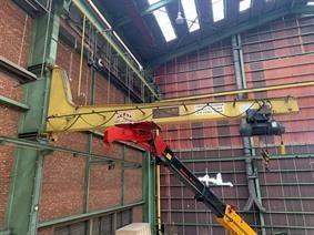 Demag jib crane 3 ton, Laufkrane, Hallenkrane, Hebezeuge & Lader