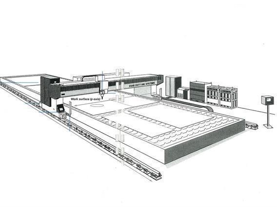 Esab Trumpf Heavy Duty bevelcut laser 24 x 6,3 meter