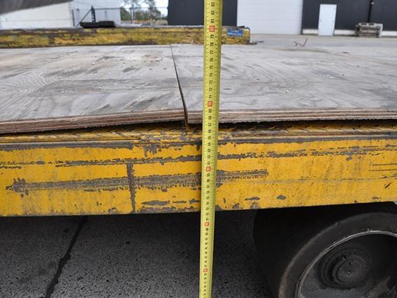 Loading cart 4000 x 2000 mm - 16 ton