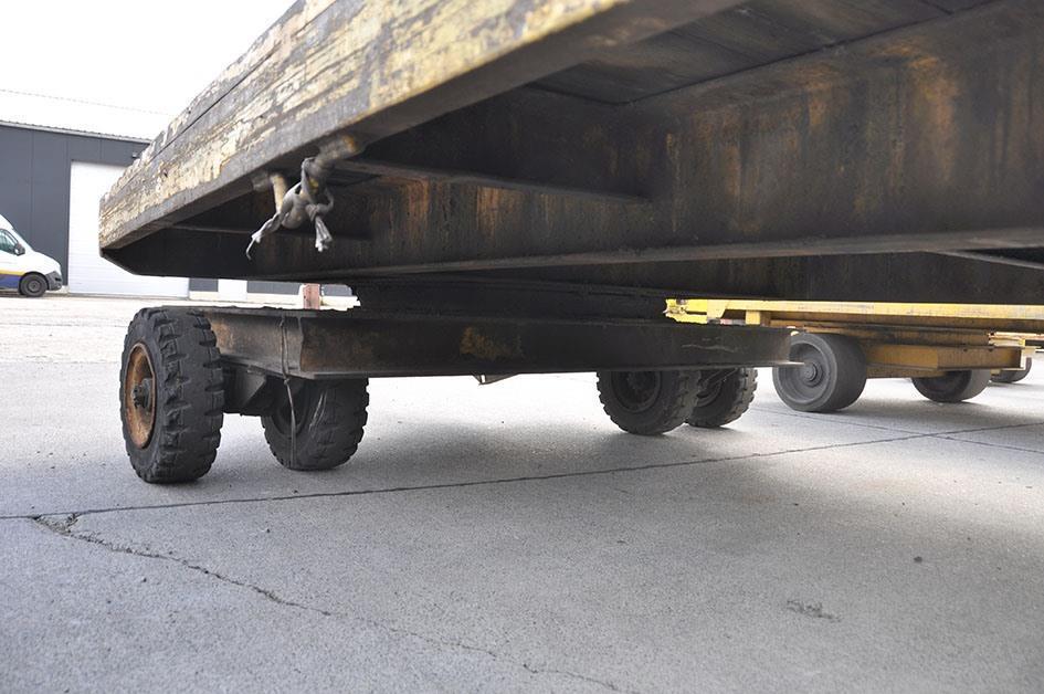 Loading cart - 4000 x 2500 mm - 9 ton | Rollend materiaal - Heftrucks ...