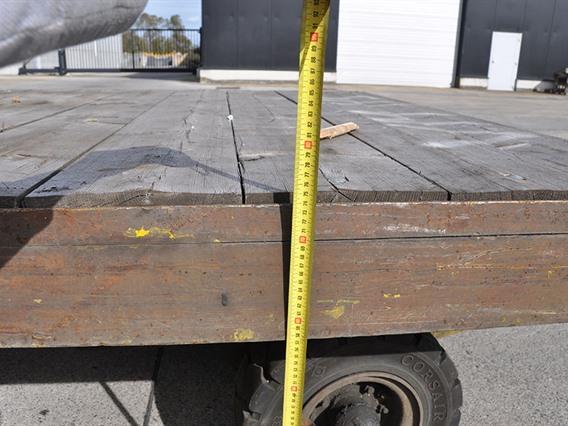 Loading cart 4000 x 2000 mm - 9 ton