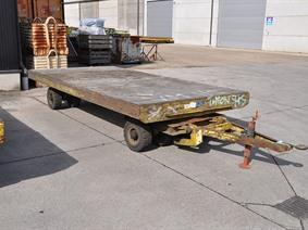 Loading cart 4000 x 2000 mm - 9 ton, Pojazdy (wózki podnośnikowe, ładujące, sprzątające itp.)
