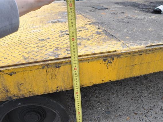 Loading cart 4000 x 2000 mm - 16 ton