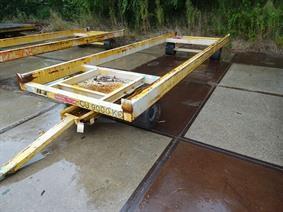 Loading cart 5350 x 1750 mm - 9 ton, Vehicles (lift trucks - loading - cleaning etc)