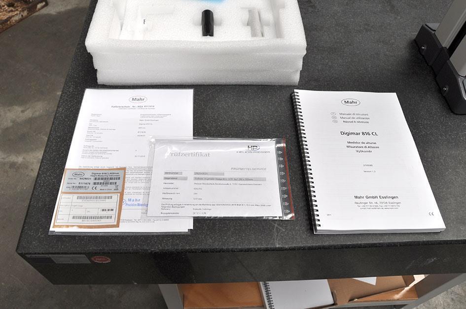 Mahr Digimar 816 CL — Vertical digitizing & coordinating measuring Machines — photo 8