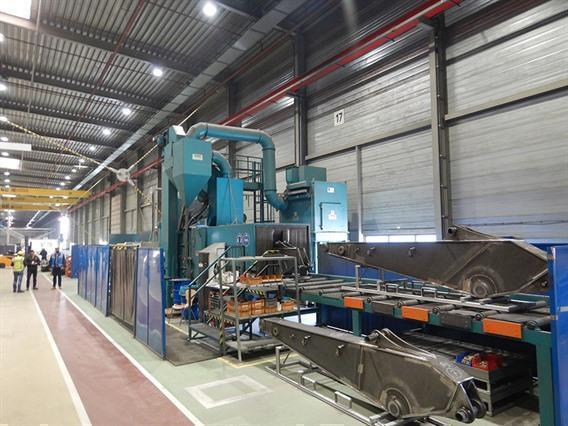 OMSG shotblasting 1200 x 1500 mm