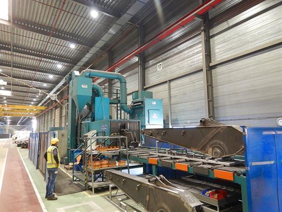 OMSG shotblasting 1200 x 1500 mm