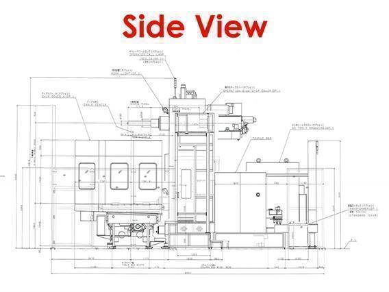 Toshiba/Shibaura BP-130R22 X: 4064 - Y: 2540 - Z: 1524 mm CNC