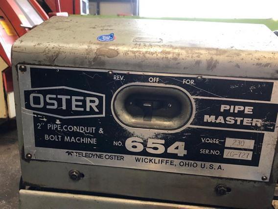 Oster pipe master threading 