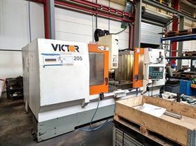 Victor X: 2050 - Y: 550 - Z: 560 mm CNC, Bed milling machine with moving column & CNC