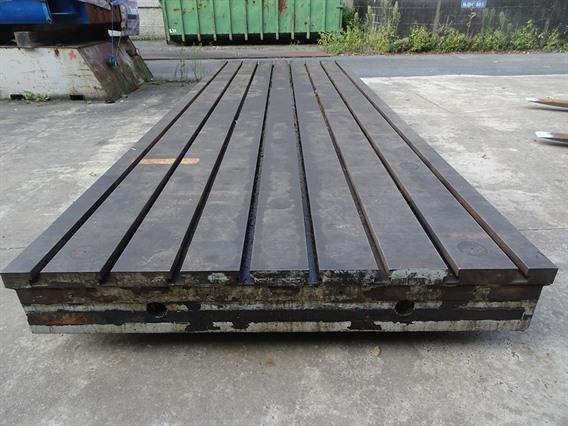 T-slot Table 6000 x 2000 x 300 mm