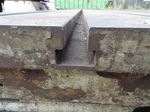 T-slot Table 6000 x 2000 x 300 mm