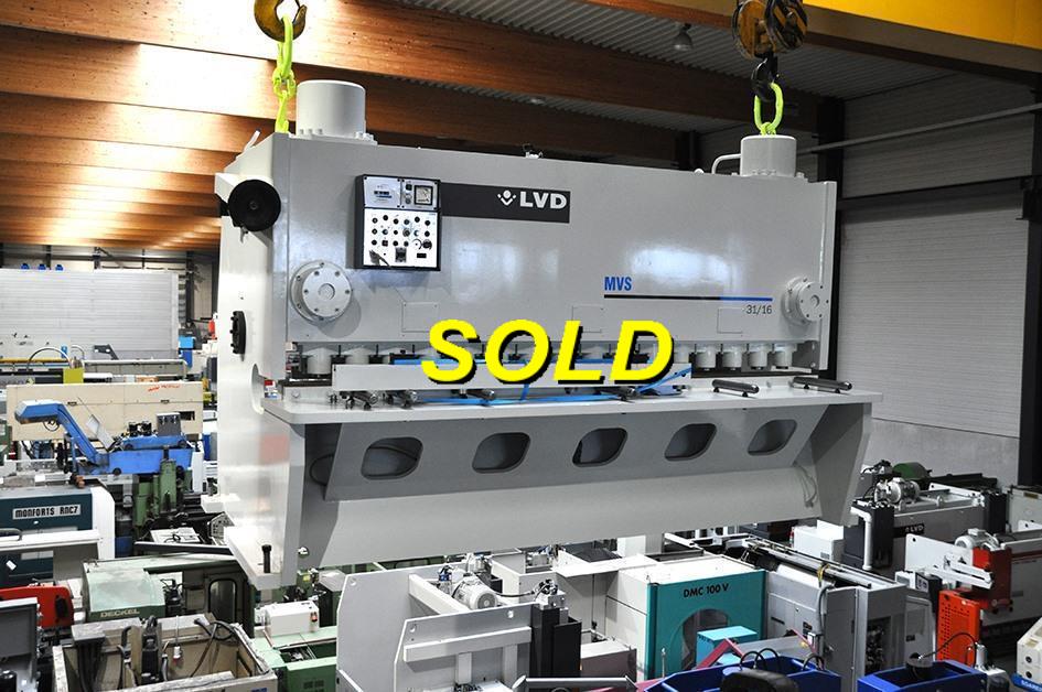 LVD MVS MVS 3100 x 16 mm — Hydraulic guillotine shears — photo 1