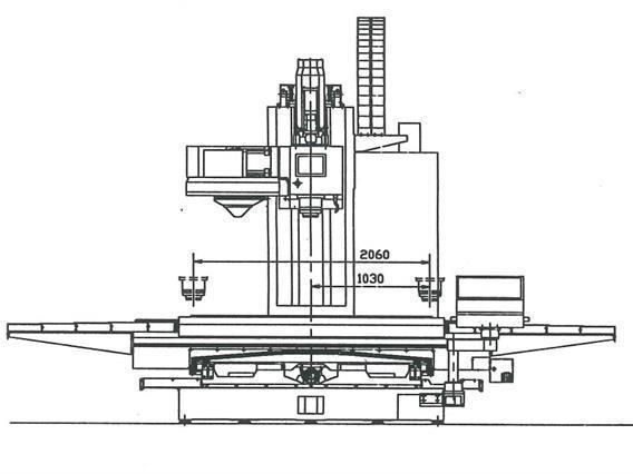 Hartford HV-80S X: 2060 - Y: 1016 - Z: 820 mm CNC