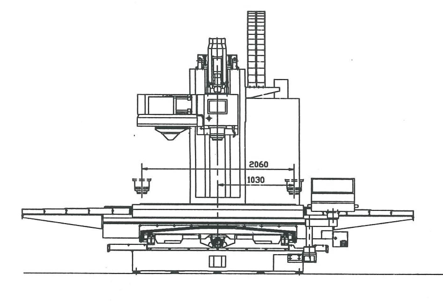 Hartford HV-80S X: 2060 – Y: 1016 – Z: 660 mm CNC — Vertical machining centers — photo 4