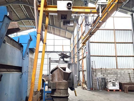 Otto Junker electric induction furnace 1550° C