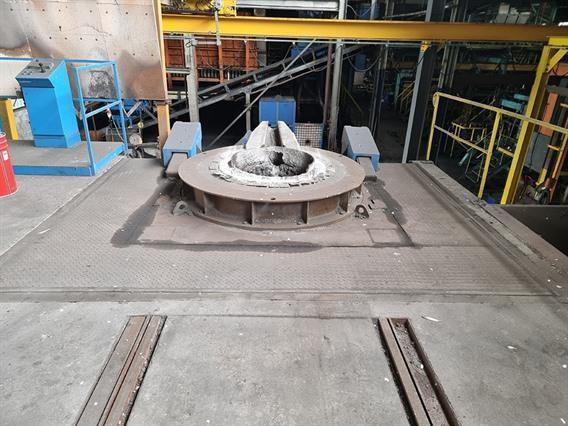 Otto Junker electric induction furnace 1550° C