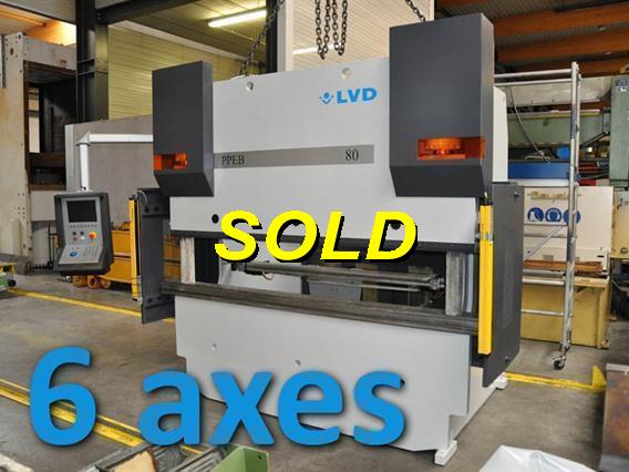LVD PPEB 80 ton x 2500 mm CNC