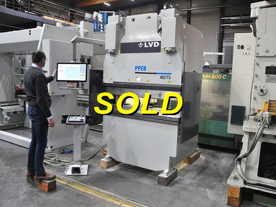 LVD PPEB 60 ton x 1500 mm CNC