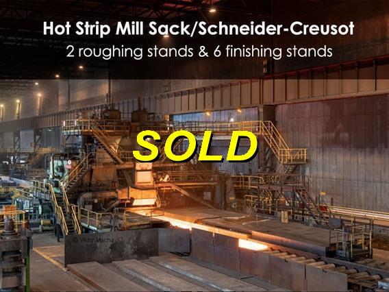 Sack/Schneider-Creusot hot strip mill 2100 x 12,5 mm