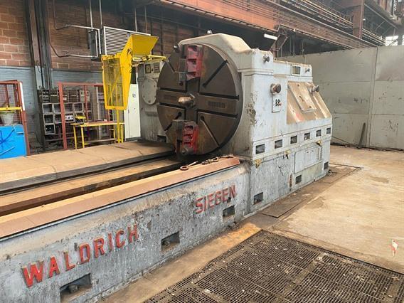 Waldrich Siegen roll lathe Ø 1900 x 7500 mm