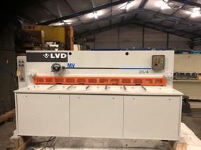 LVD MV 2050 x 4 mm, Hydraulic guillotine shears