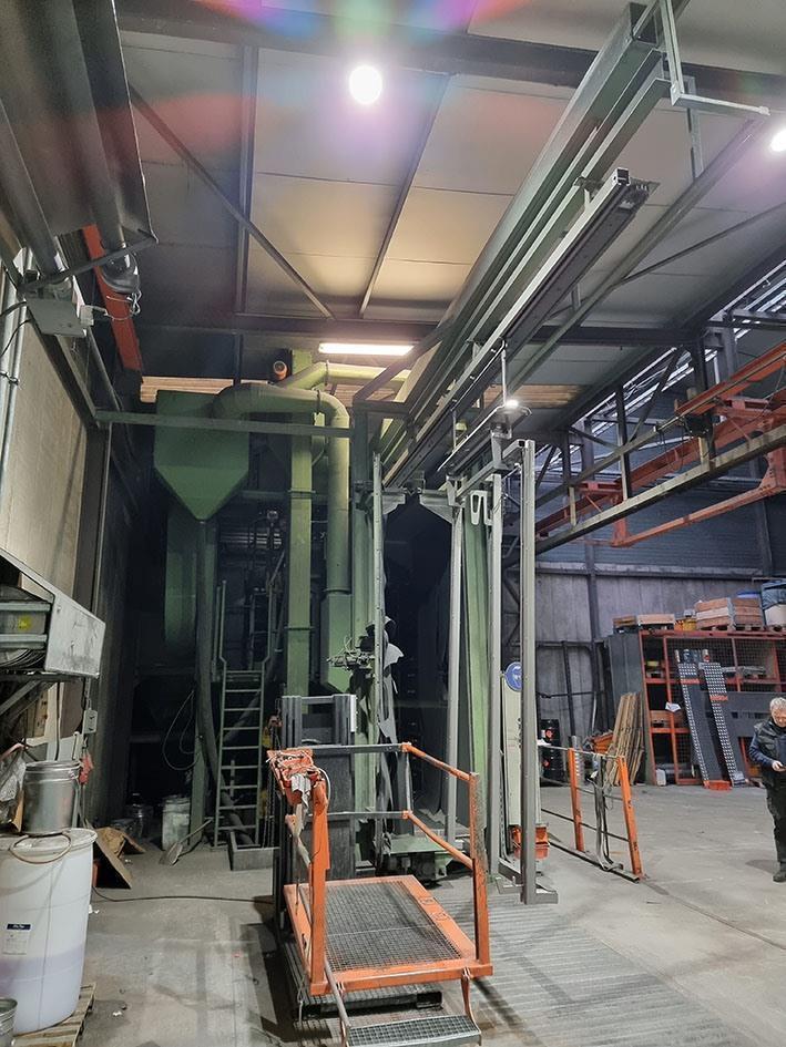Wheelabrator KH3 1000 x 4000 mm 4 turbines — Shot- & gritblasting — photo 11