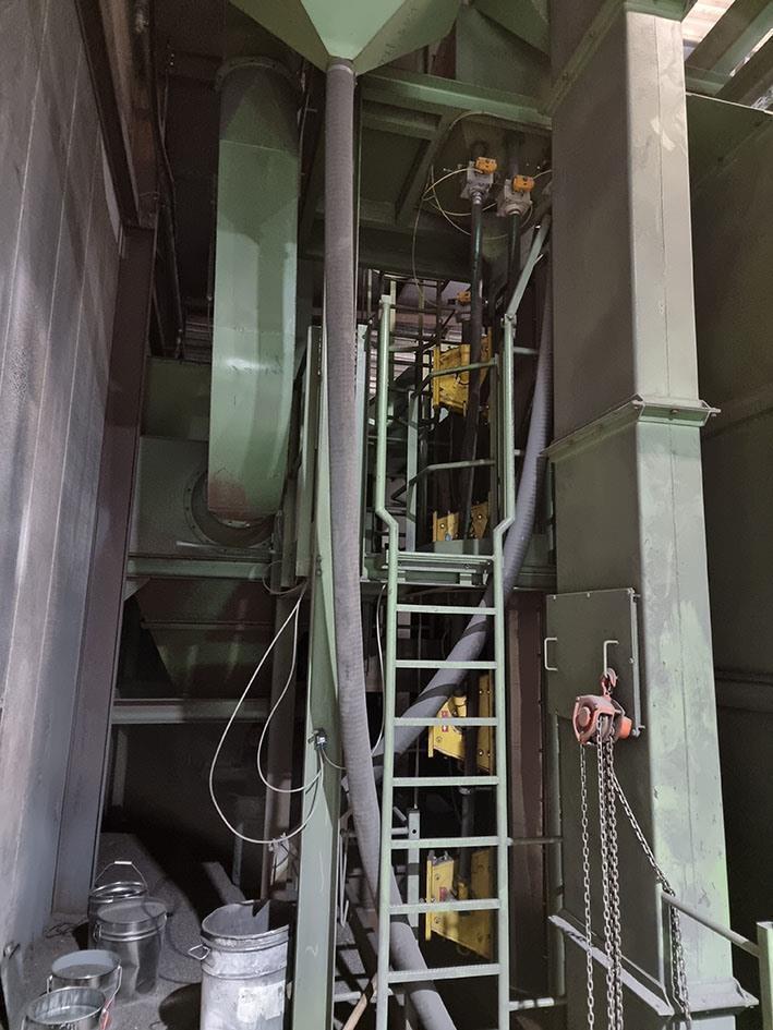 Wheelabrator KH3 1000 x 4000 mm 4 turbines — Shot- & gritblasting — photo 13