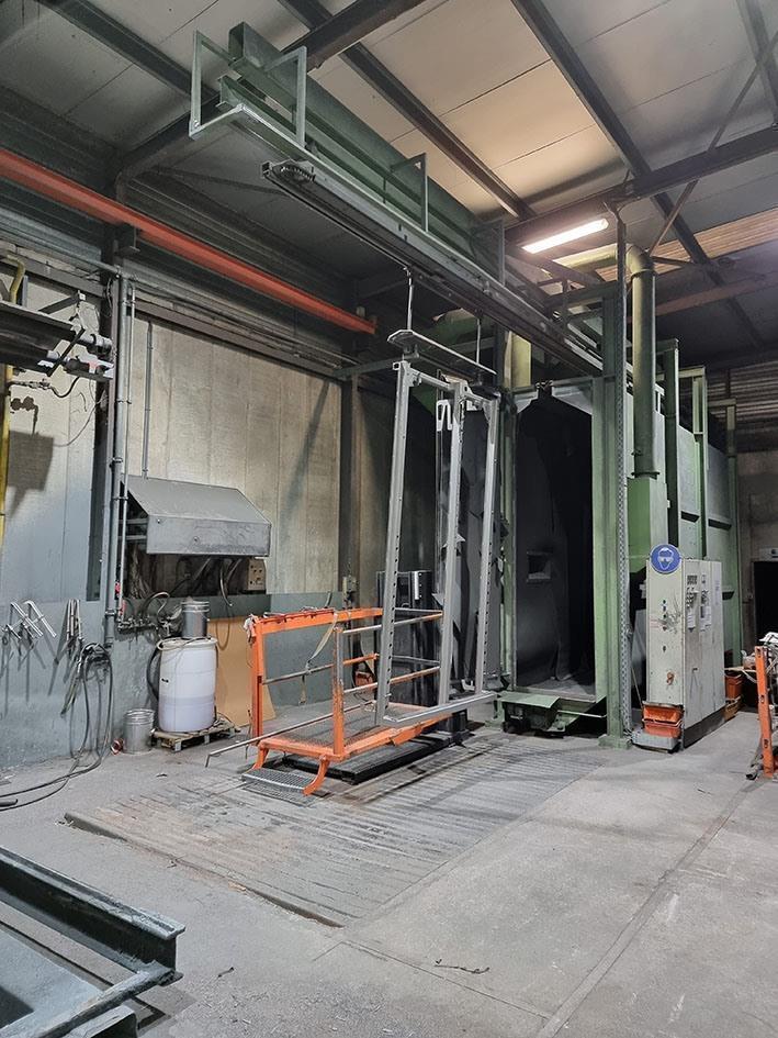 Wheelabrator KH3 1000 x 4000 mm 4 turbines — Shot- & gritblasting — photo 4