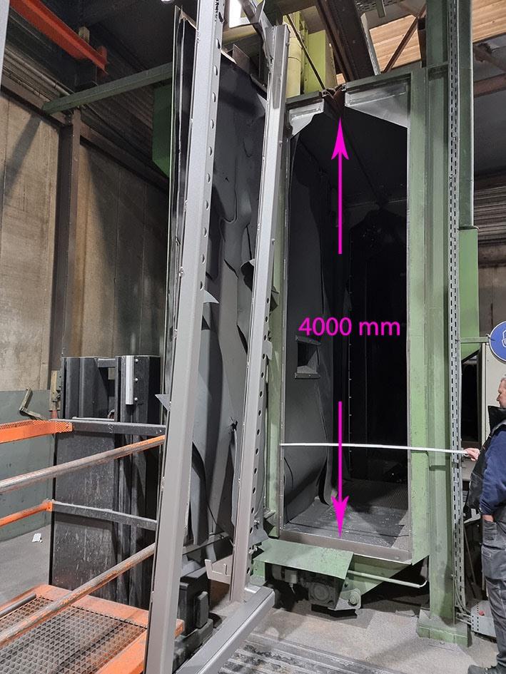 Wheelabrator KH3 1000 x 4000 mm 4 turbines — Shot- & gritblasting — photo 5