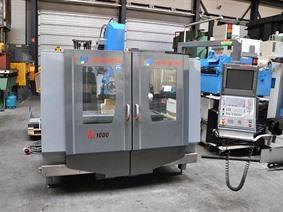 Comu X: 1000 - Y: 500 - Z: 550 mm CNC, Bed milling machines with moving table & CNC