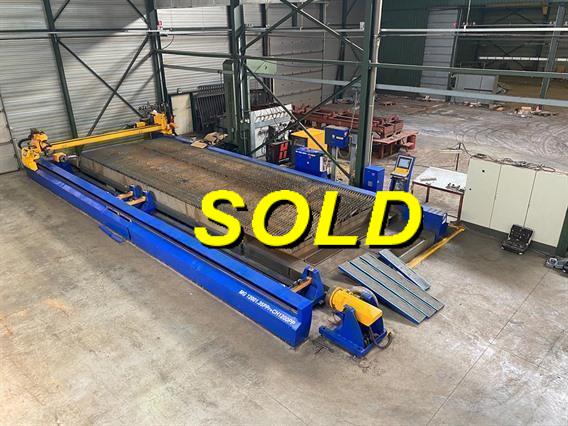 MicroStep CNC Plasma 12 000 x 3500 mm plate/tube/dome 3D
