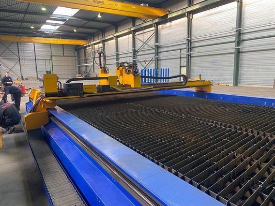 MicroStep CNC Plasma 12 000 x 3500 mm plate/tube/dome 3D