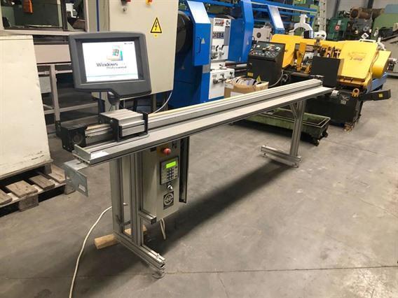 Hecht Electronic Length stop CNC 2500 mm