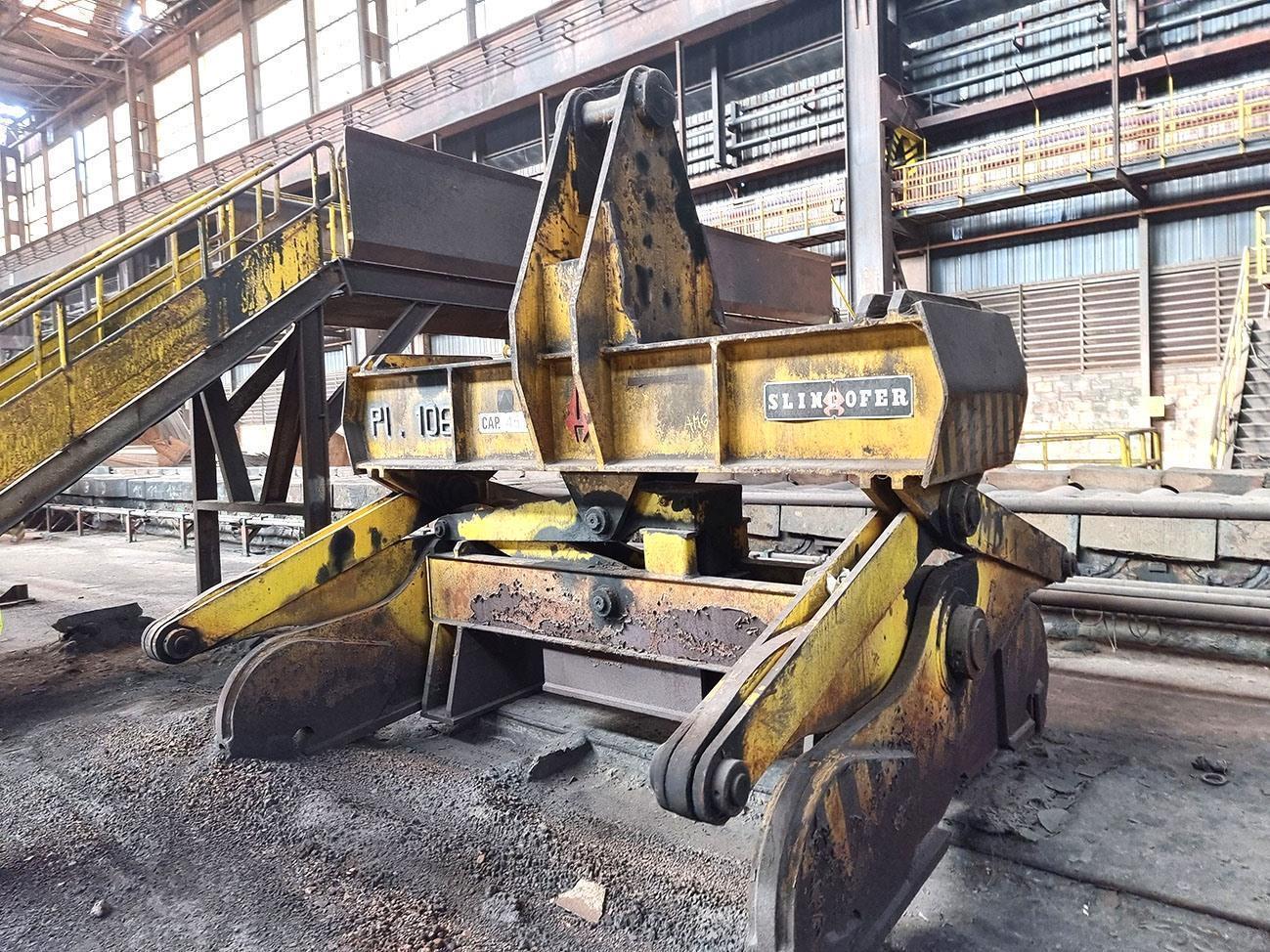 Slingofer Rings Laufkrane, Hallenkrane, Hebezeuge & Lader, Slingofer - slab tong 45 ton ...
