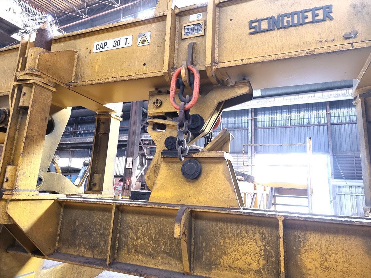 Slingofer Rings Used Conveyors, Overhead Travelling Crane, Jig Cranes, Slingofer - slab ...